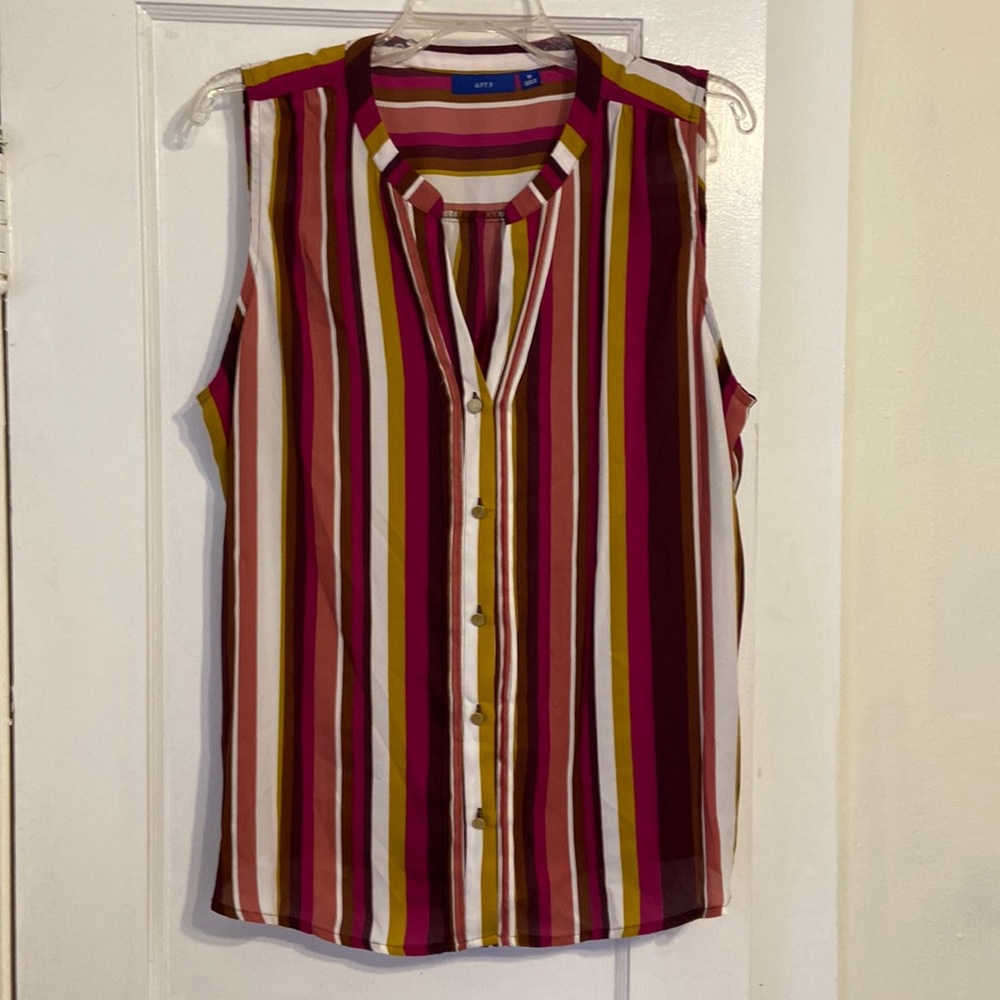 APT 9 Striped Tank